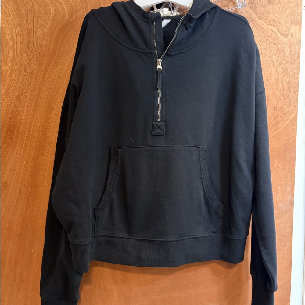 JoyLab Men's Black Zip-Up Sweater